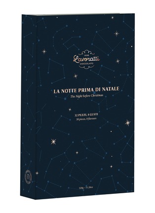 Main View - Click To Enlarge Main View - Click To Enlarge - MERCATO GOURMET BY GIANDO - Lavoratti 32-Piece The Night before Christmas Assorted Bonbons 230g
