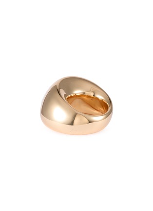 Figure View - Click To Enlarge - VHERNIER - Pirouette 18K Rose Gold Ring — EU 54