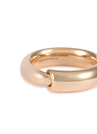 Detail View - Click To Enlarge - VHERNIER - Calla The One 18K Rose Gold Ring — EU 54