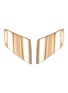 VHERNIER Vague Medio 18K Rose Gold Clip Earrings