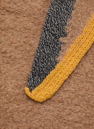 Detail View - Click To Enlarge - MAPOÉSIE - Asta  Alpaca Blend Triangle Scarf