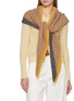 Figure View - Click To Enlarge - MAPOÉSIE - Asta  Alpaca Blend Triangle Scarf
