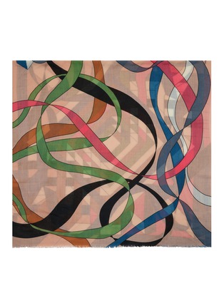 Detail View - Click To Enlarge - MAPOÉSIE - Infini Wool Silk Scarf