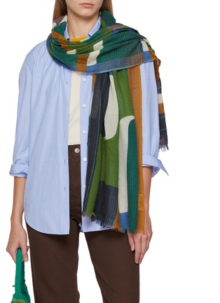 Figure View - Click To Enlarge - MAPOÉSIE - Petra Wool Scarf