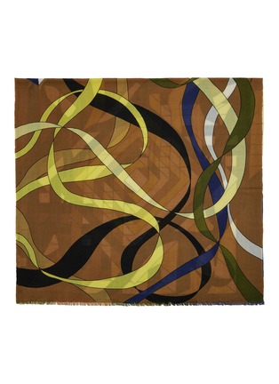 Detail View - Click To Enlarge - MAPOÉSIE - Infini Wool Silk Scarf