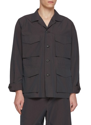 Main View - Click To Enlarge - TECLOR - Flap Pocket Safari Jacket