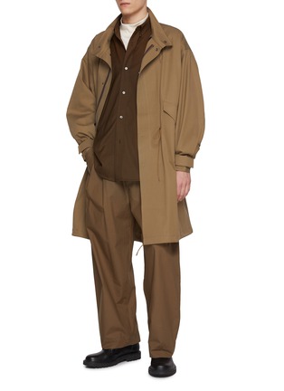 Figure View - Click To Enlarge - TECLOR - Button Down Collar Oxford Shirt