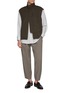Figure View - Click To Enlarge - TECLOR - Button Down Collar Oxford Shirt