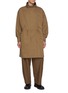 Main View - Click To Enlarge - TECLOR - High Neck Drawstring Waist Coat
