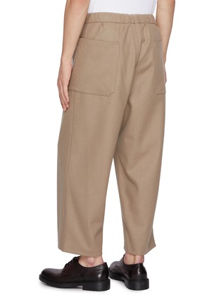 Back View - Click To Enlarge - TECLOR - Elasticated Drawstring Pants