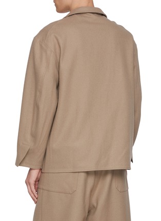 Back View - Click To Enlarge - TECLOR - Button Up Jacket