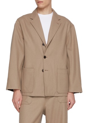 Main View - Click To Enlarge - TECLOR - Button Up Jacket