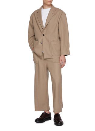 Figure View - Click To Enlarge - TECLOR - Button Up Jacket