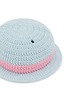 Detail View - Click To Enlarge - LANE CRAWFORD - Stanley Cup Accessory Panama Hat — Blue/Pink