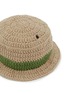 Detail View - Click To Enlarge - LANE CRAWFORD - Stanley Cup Accessory Panama Hat — Grey/Green