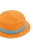 Detail View - Click To Enlarge - LANE CRAWFORD - Stanley Cup Accessory Panama Hat — Orange/Blue