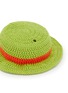 Detail View - Click To Enlarge - LANE CRAWFORD - Stanley Cup Accessory Panama Hat — Green/Orange
