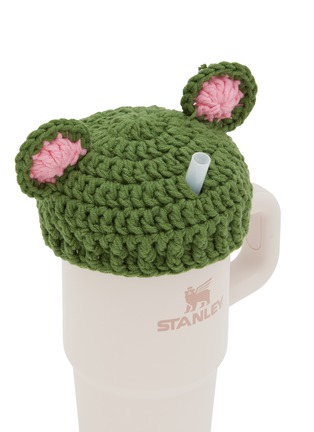  - LANE CRAWFORD - Stanley Cup Accessory Bear Hat — Green/Pink
