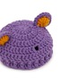 Detail View - Click To Enlarge - LANE CRAWFORD - Stanley Cup Accessory Bear Hat — Purple/Orange