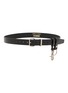 Main View - Click To Enlarge - COMME DES GARÇONS HOMME - Square Buckle Oil Smooth Leather Belt