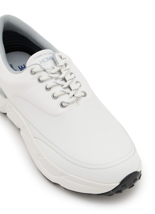 Detail View - Click To Enlarge - COMME DES GARÇONS HOMME - Low Top Synthetic Leather Men's Sneakers