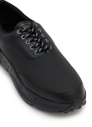 Detail View - Click To Enlarge - COMME DES GARÇONS HOMME - Low Top Synthetic Leather Men's Sneakers