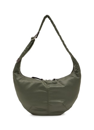 Main View - Click To Enlarge - COMME DES GARÇONS HOMME - Crescent Double Twill Crossbody Bag