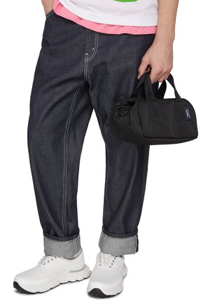 Front View - Click To Enlarge - COMME DES GARÇONS HOMME - X BRIEFING Top Handle Weekender Bag