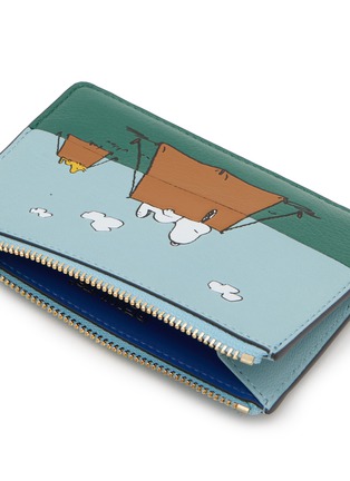 Detail View - Click To Enlarge - ANYA HINDMARCH - X Peanuts Snoopy Zip Card Case