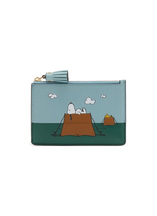 Main View - Click To Enlarge - ANYA HINDMARCH - X Peanuts Snoopy Zip Card Case