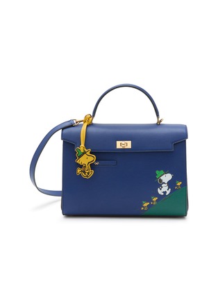 Main View - Click To Enlarge - ANYA HINDMARCH - X Peanuts Mortimer Snoopy Leather Bag