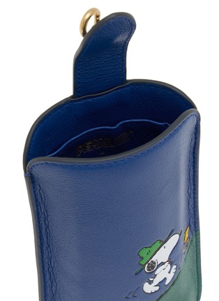 Detail View - Click To Enlarge - ANYA HINDMARCH - X Peanuts Snoopy Sunglasses Pouch