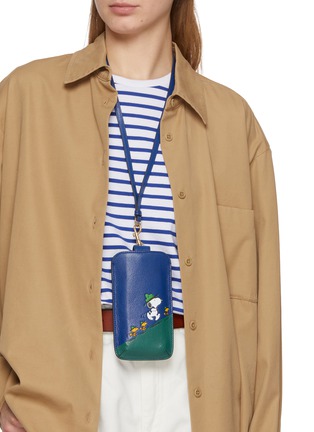 Figure View - Click To Enlarge - ANYA HINDMARCH - X Peanuts Snoopy Sunglasses Pouch