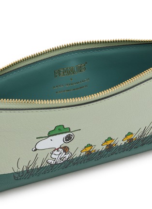 Detail View - Click To Enlarge - ANYA HINDMARCH - X Peanuts Snoopy Zip Loose Pocket