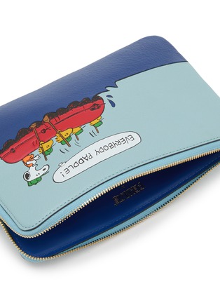 Detail View - Click To Enlarge - ANYA HINDMARCH - X Peanuts Snoopy Zip Loose Pocket