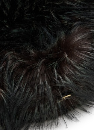 Detail View - Click To Enlarge - SACAI - Faux Fur Handbag