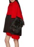 Front View - Click To Enlarge - SACAI - Faux Fur Handbag
