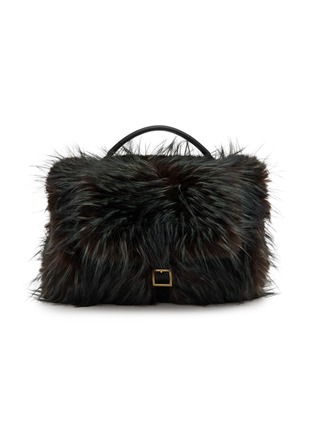Main View - Click To Enlarge - SACAI - Faux Fur Handbag