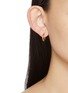 Front View - Click To Enlarge - GOOSSENS - Balade Bird 24K Gold Plated Earrings