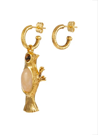Main View - Click To Enlarge - GOOSSENS - Balade Bird 24K Gold Plated Earrings
