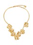 Main View - Click To Enlarge - GOOSSENS - Flora Torque 24K Gold Plated Pearl Necklace