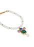 Detail View - Click To Enlarge - GOOSSENS - Renaissance 24K Gold Plated Natural Crystal Pearl Necklace