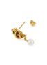 Detail View - Click To Enlarge - GOOSSENS - Riviera 24K Gold Plated Pearl Drop Earrings