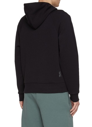 Back View - Click To Enlarge - ON - Focus Tech Zip Up Hoodie