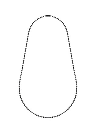 Main View - Click To Enlarge - BIJOU DE M - Ion Plated Sterling Silver Ball Chain Necklace