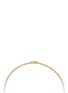 Detail View - Click To Enlarge - BIJOU DE M - 18K Gold Plated Sterling Silver Ball Chain Necklace