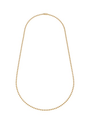 Main View - Click To Enlarge - BIJOU DE M - 18K Gold Plated Sterling Silver Ball Chain Necklace