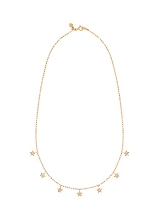 Main View - Click To Enlarge - BIJOU DE M - Seven Star 18K Gold Diamond Necklace