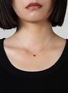  - BIJOU DE M - Reversible Star 18K Gold Diamond Resin Necklace