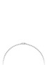 Detail View - Click To Enlarge - BIJOU DE M - 18K White Gold Plated Sterling Silver Ball Chain Necklace